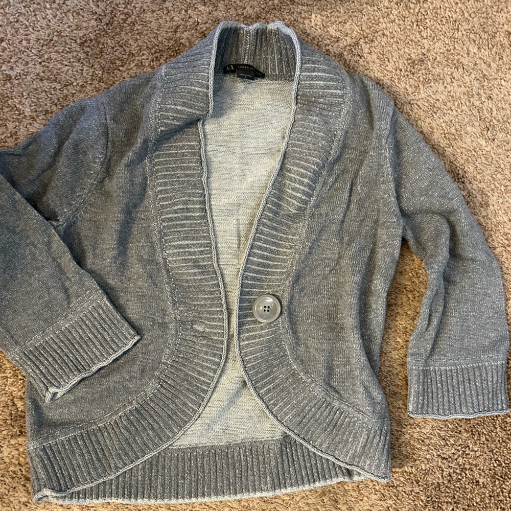 Grey woman’s sweater